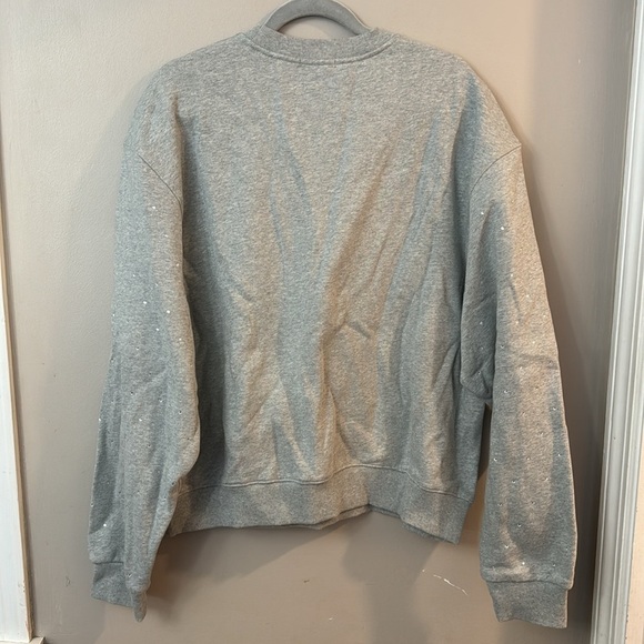 NWT Good American Zodiac Cancer Rhinestone Sweatshirt - Picture 6 of 6